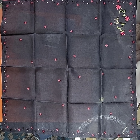 Handkerchief Cotton handmade embroidery - Picture 3 of 10